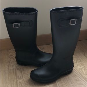 Kamik black “Olivia” rain boots sz 7